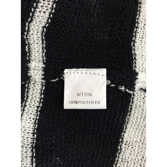 Forever 21 NEW S/M Black and Cream Cardigan - Picture 4 of 4